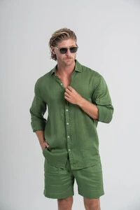 Camisa Amalfi 100% linho - Linha Resort
