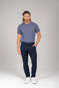 Camiseta Rich Textura Gola Média - Linha Rich