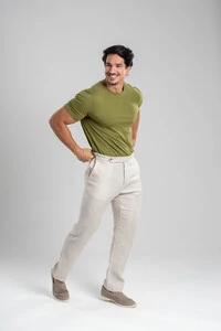 Calça Amalfi Alfaitaria Linho - Linha Resort