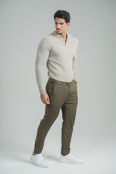 Foto Calça Blaine Alfaiataria Com Ajuste Lateral - Linha Rich