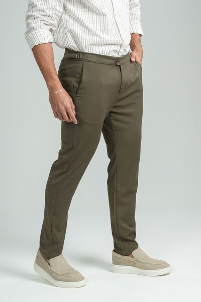 Foto Calça Blaine Alfaiataria Com Ajuste Lateral - Linha Rich