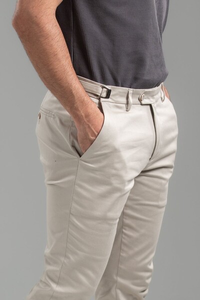 Foto Calça Roman Alfaiataria Com Ajuste Cintura - Linha Rich