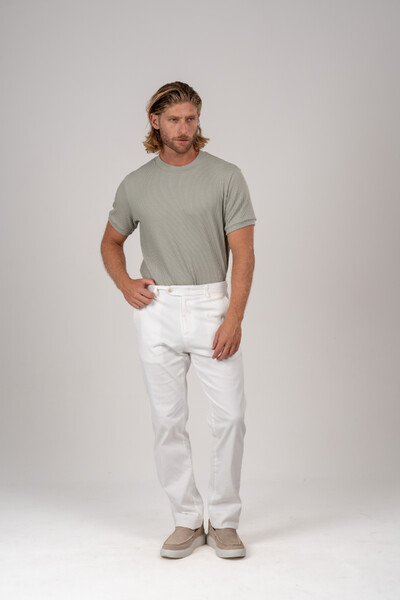 Foto Camiseta Rich Textura Gola Média - Linha Rich