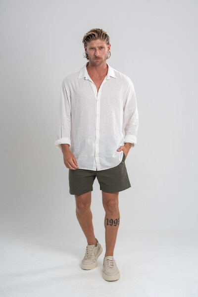 Foto Short Urban Sarja Com Elastano - Linha Urban