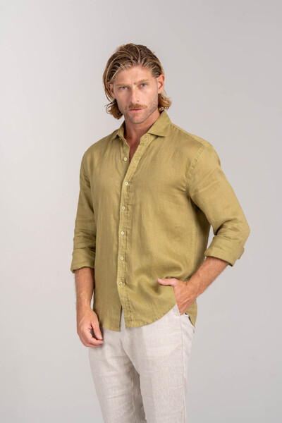 Foto Camisa Amalfi 100% linho - Linha Resort
