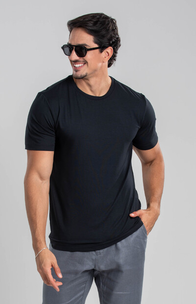 Foto Camiseta Tacto Modal - Linha Essential