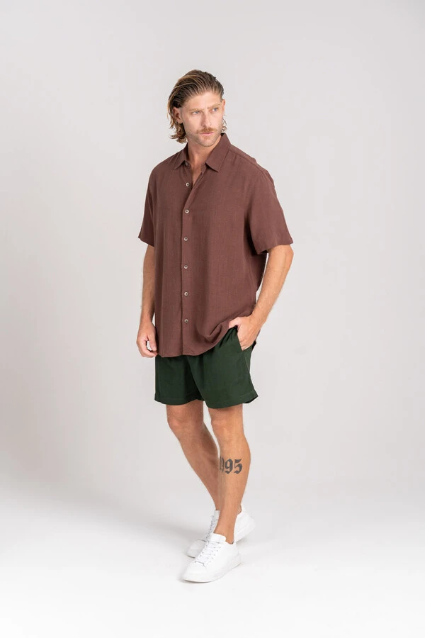 Short Linho Cut - Linha Resort