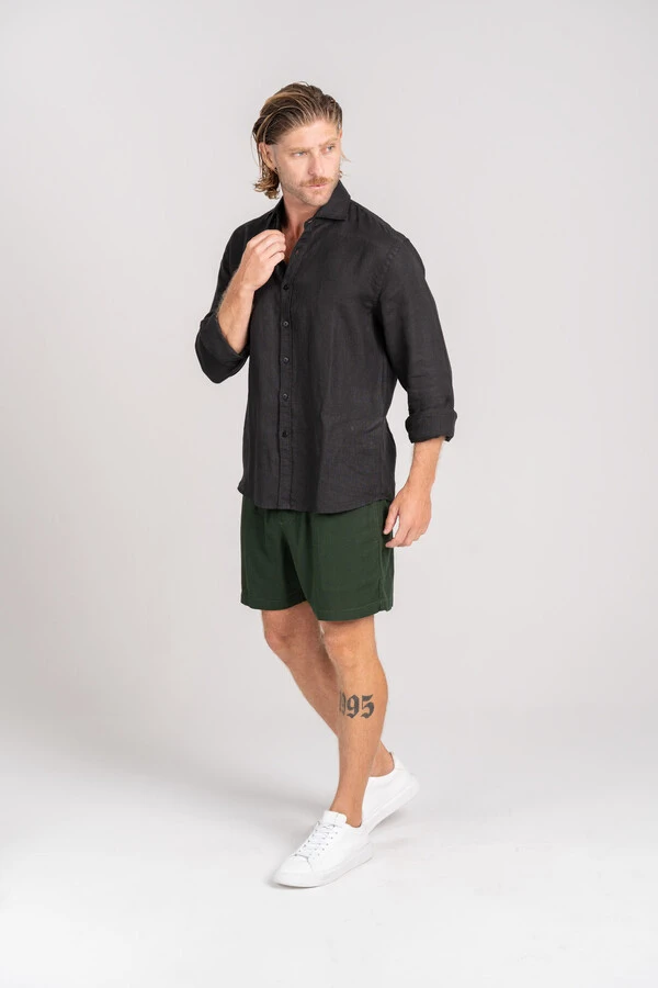 Short Linho Cut - Linha Resort