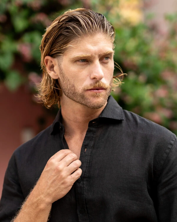 Camisa Amalfi 100% linho - Linha Resort