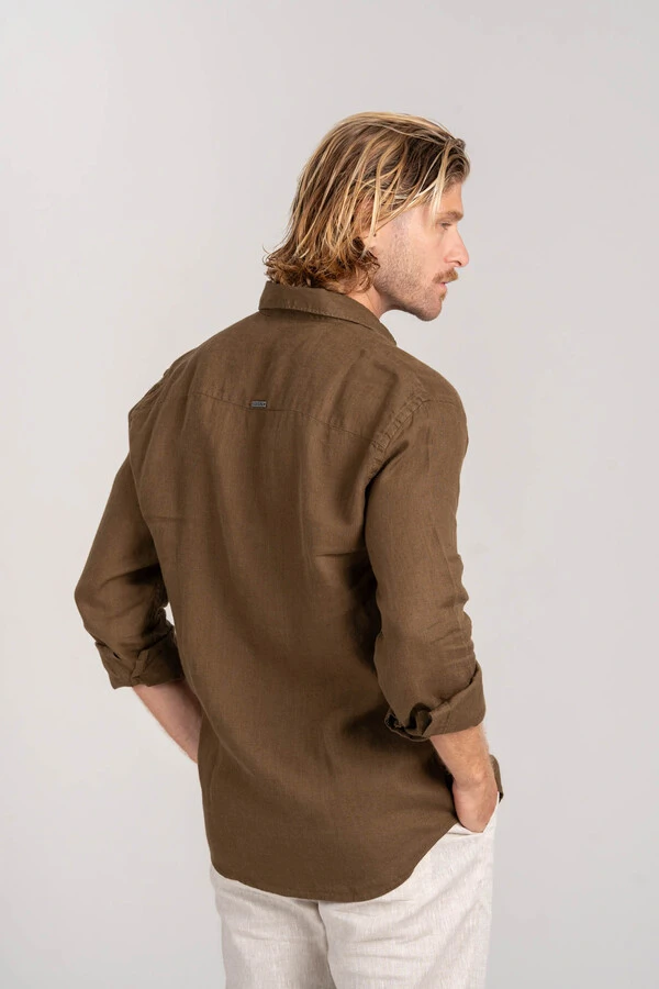 Camisa Amalfi 100% linho - Linha Resort
