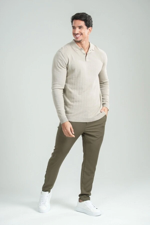 Calça Blaine Alfaiataria Com Ajuste Lateral - Linha Rich