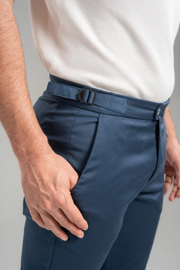 Calça Blaine Alfaiataria Com Ajuste Lateral - Linha Rich