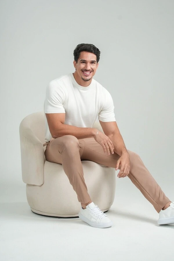 Calça Blaine Alfaiataria Com Ajuste Lateral - Linha Rich