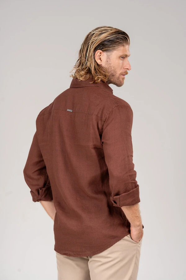Camisa Amalfi 100% linho - Linha Resort