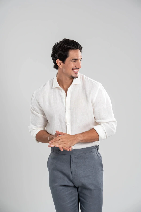 Camisa Amalfi 100% linho - Linha Resort