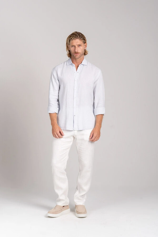 Camisa Amalfi 100% linho - Linha Resort