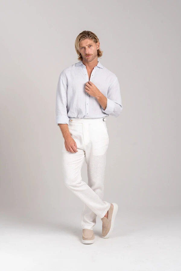 Camisa Amalfi 100% linho - Linha Resort