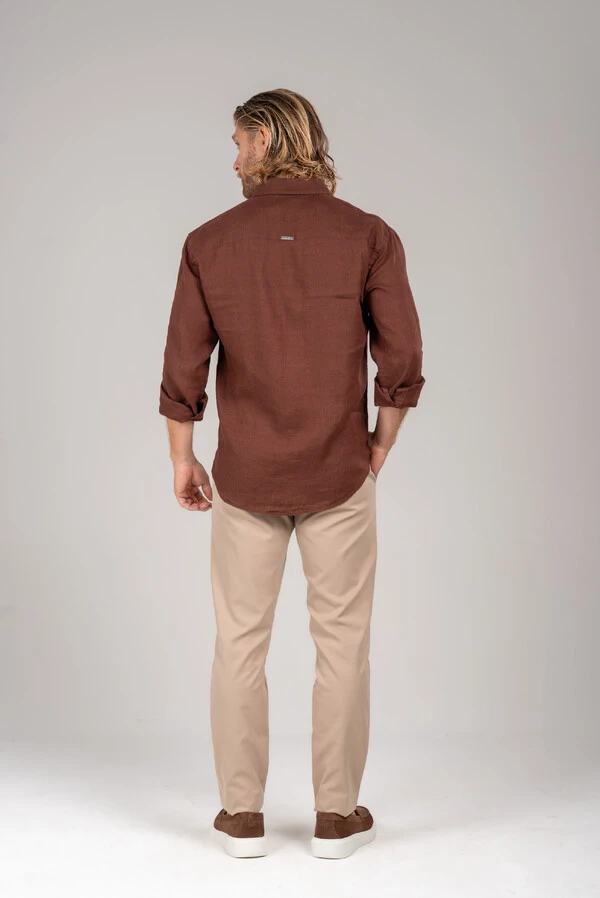 Camisa Amalfi 100% linho - Linha Resort