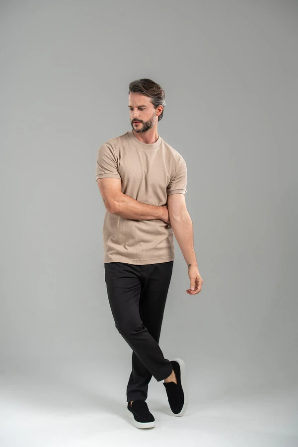 Calça Blaine Alfaiataria Com Ajuste Lateral - Linha Rich