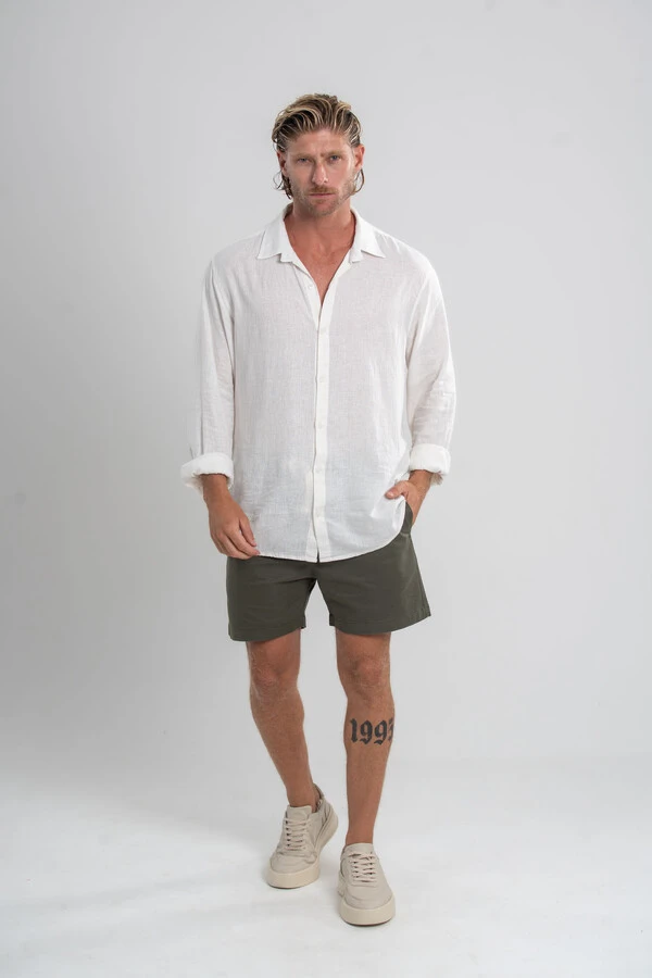 Short Urban Sarja Com Elastano - Linha Urban
