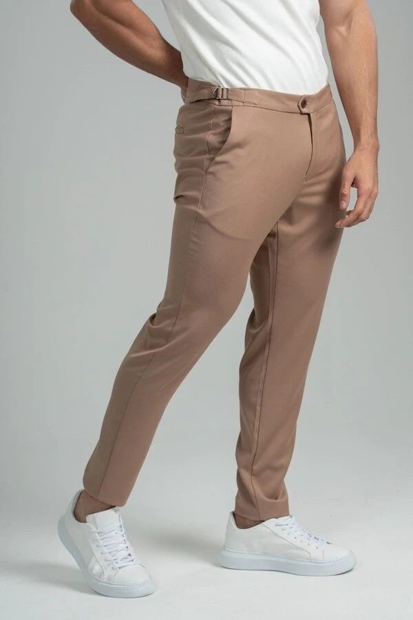 Calça Blaine Alfaiataria Com Ajuste Lateral - Linha Rich