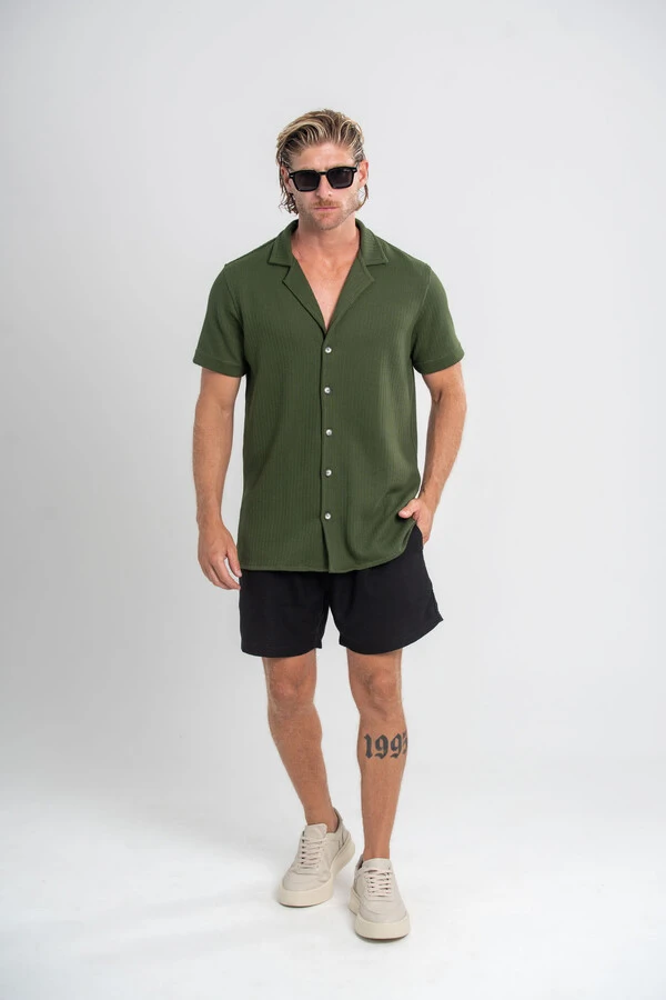 Short Urban Sarja Com Elastano - Linha Urban