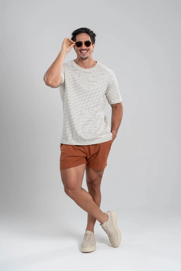 Short Linho Cut - Linha Resort