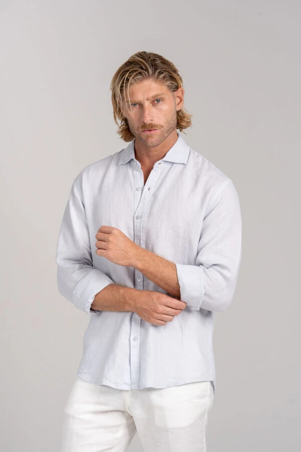 Camisa Amalfi 100% linho - Linha Resort