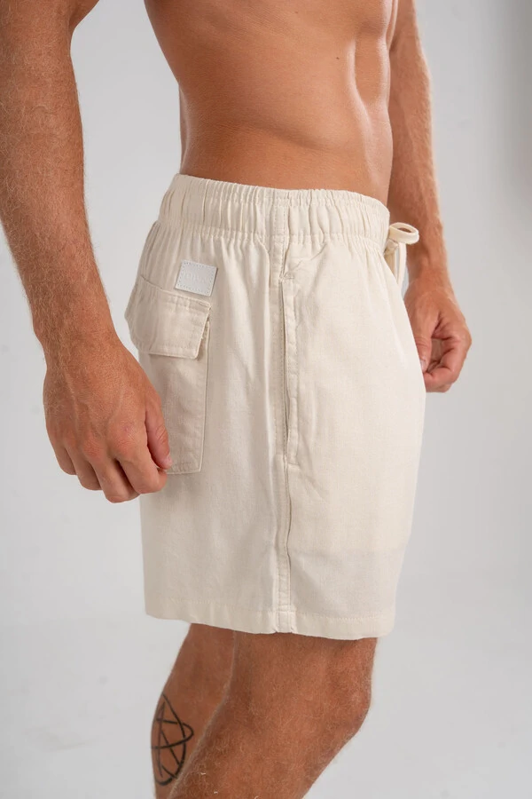 Short Linho Cut - Linha Resort