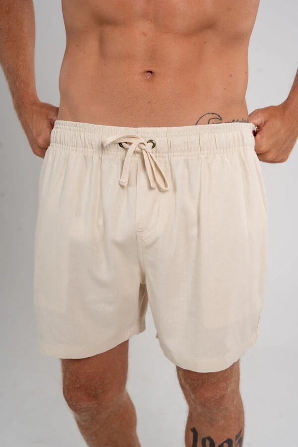 Short Linho Cut - Linha Resort
