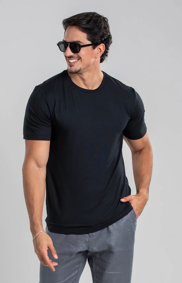 Camiseta Tacto Modal - Linha Essential