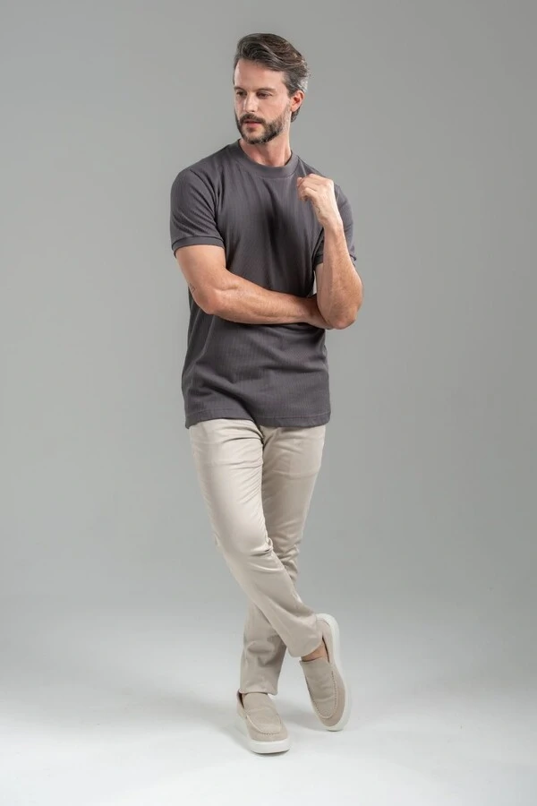 Calça Roman Alfaiataria Com Ajuste Cintura - Linha Rich