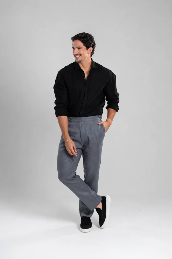 Camisa Amalfi 100% linho - Linha Resort