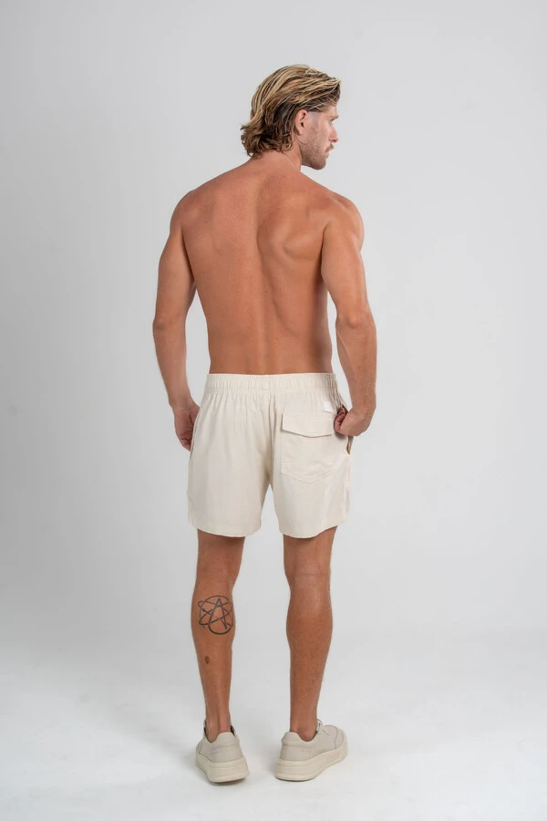 Short Linho Cut - Linha Resort