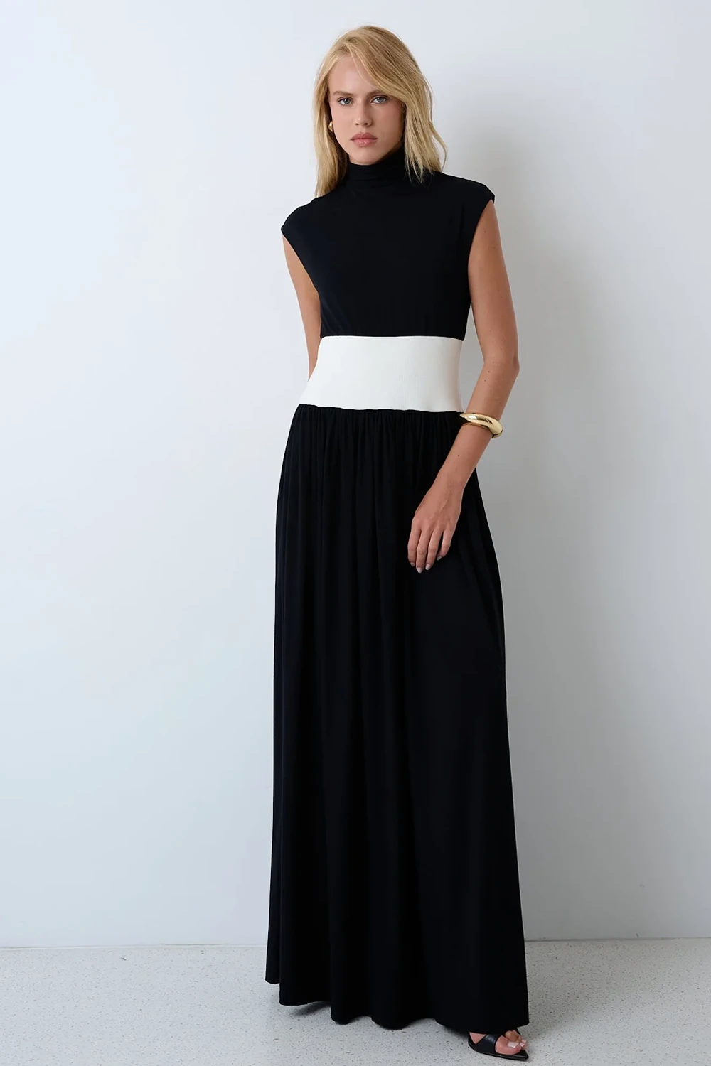 FotoVestido Longo Bicolor Kronne