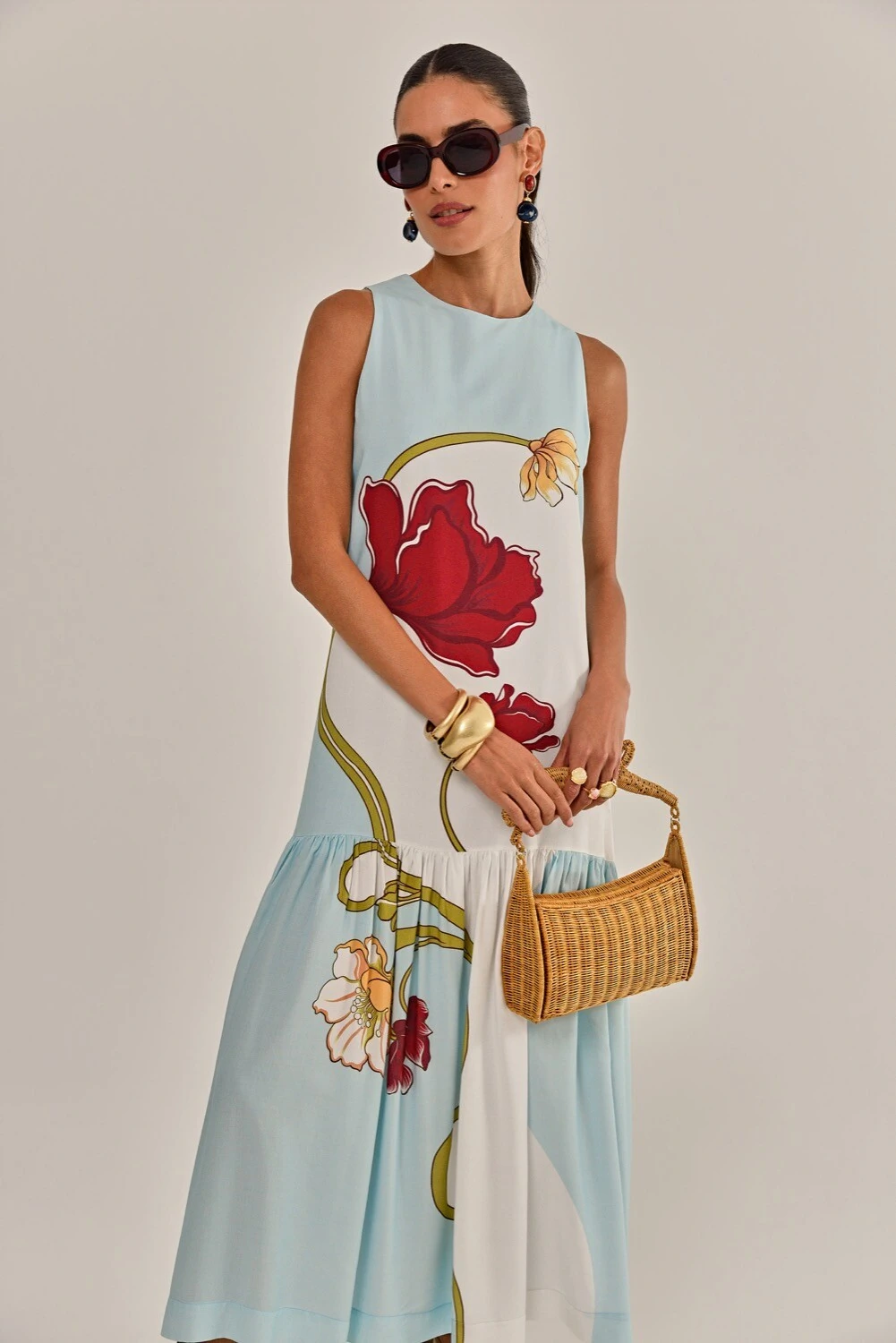 Foto Vestido Mara Crepe em Viscose