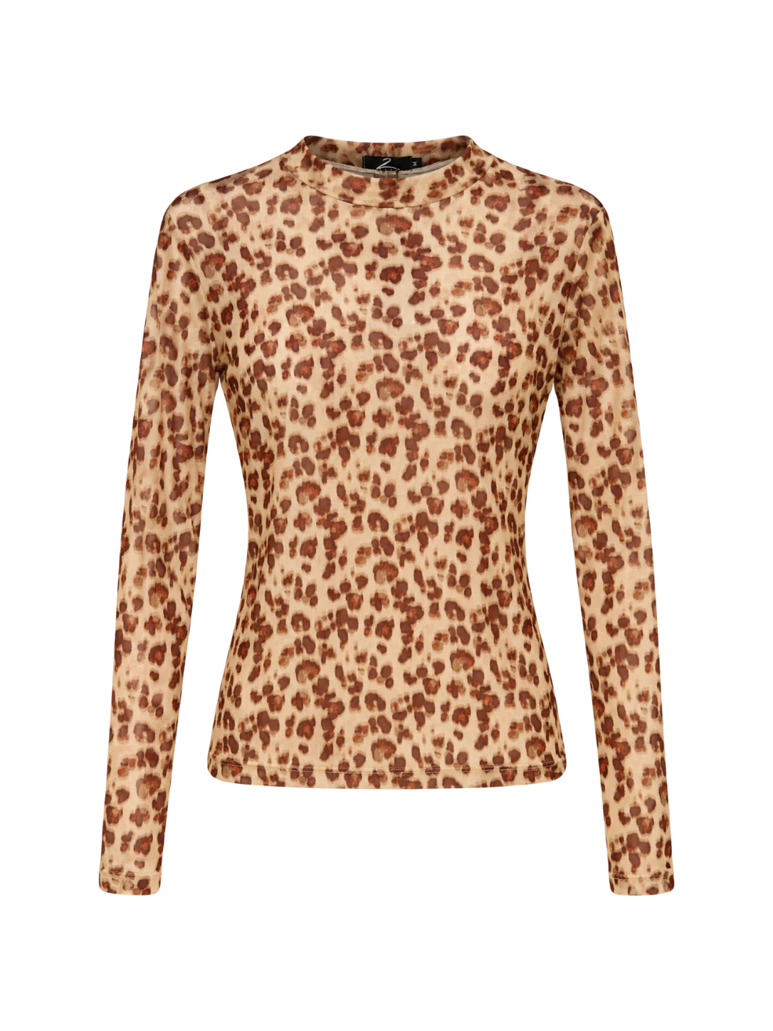 Foto Blusa Tule Estampado onça