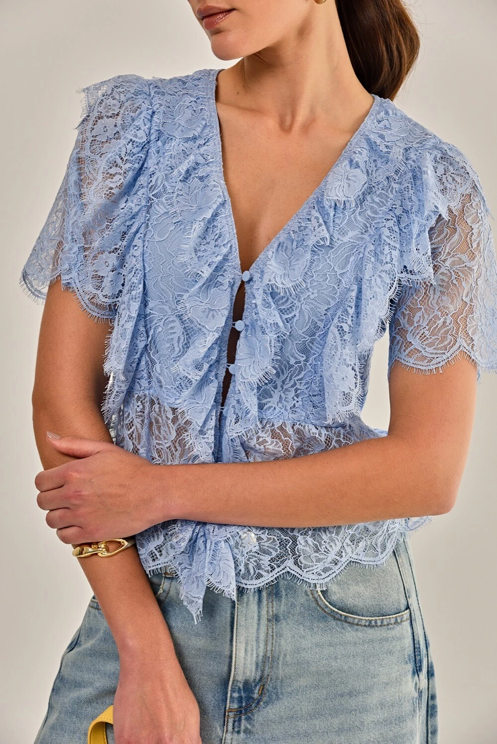 Foto Blusa Garden em Renda