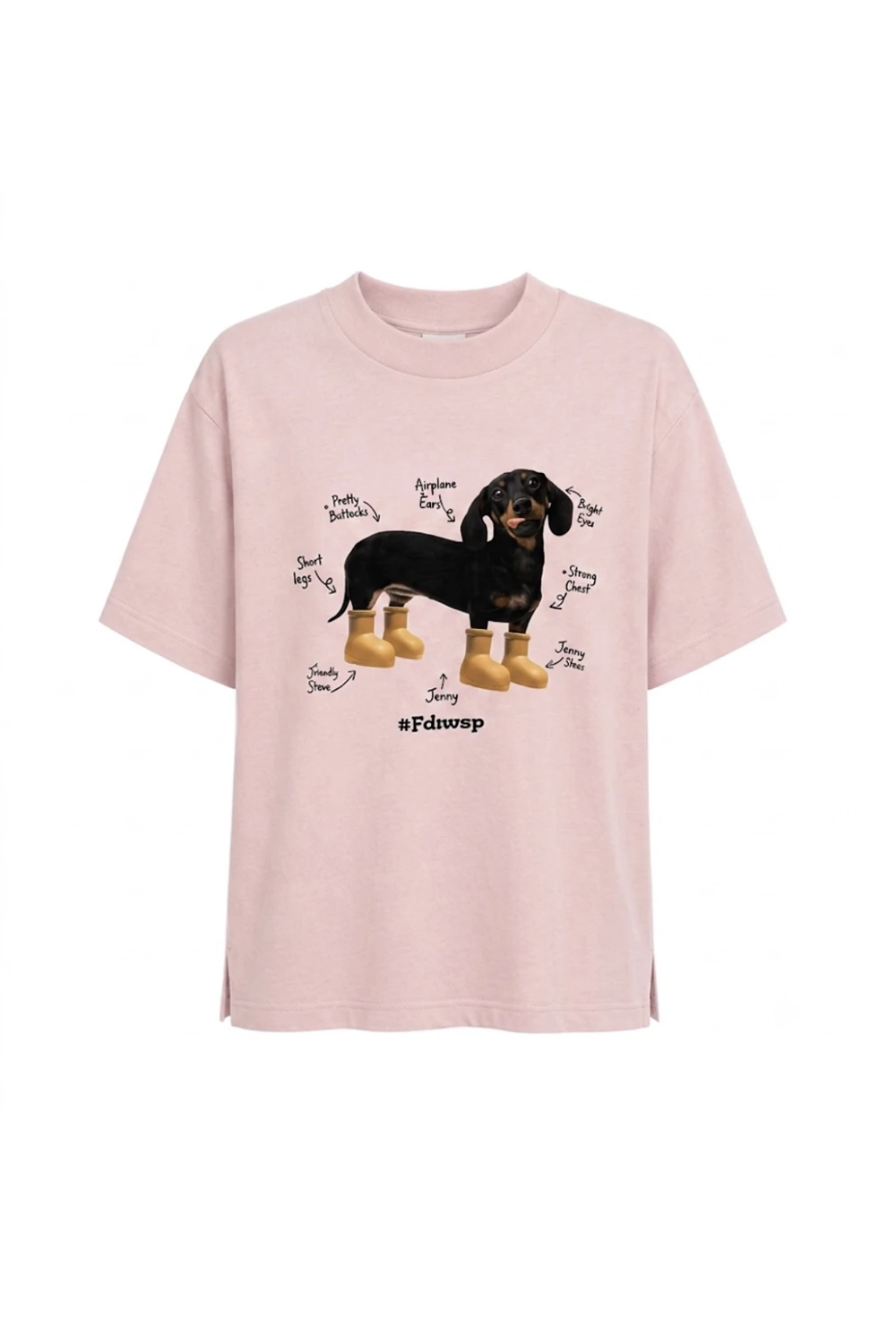 Foto Camiseta Dog Rosa
