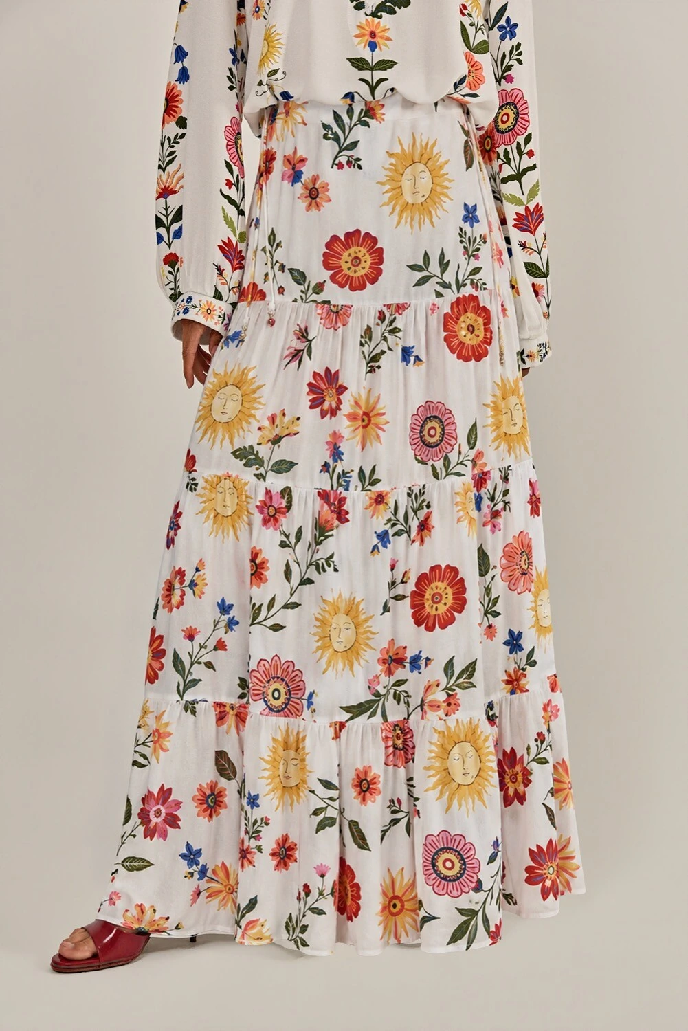 Foto Saia Maristela Estampa Floral