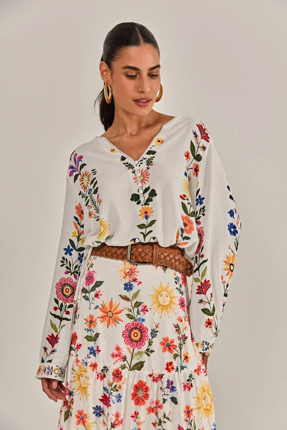 Foto Blusa joy Estampa Floral