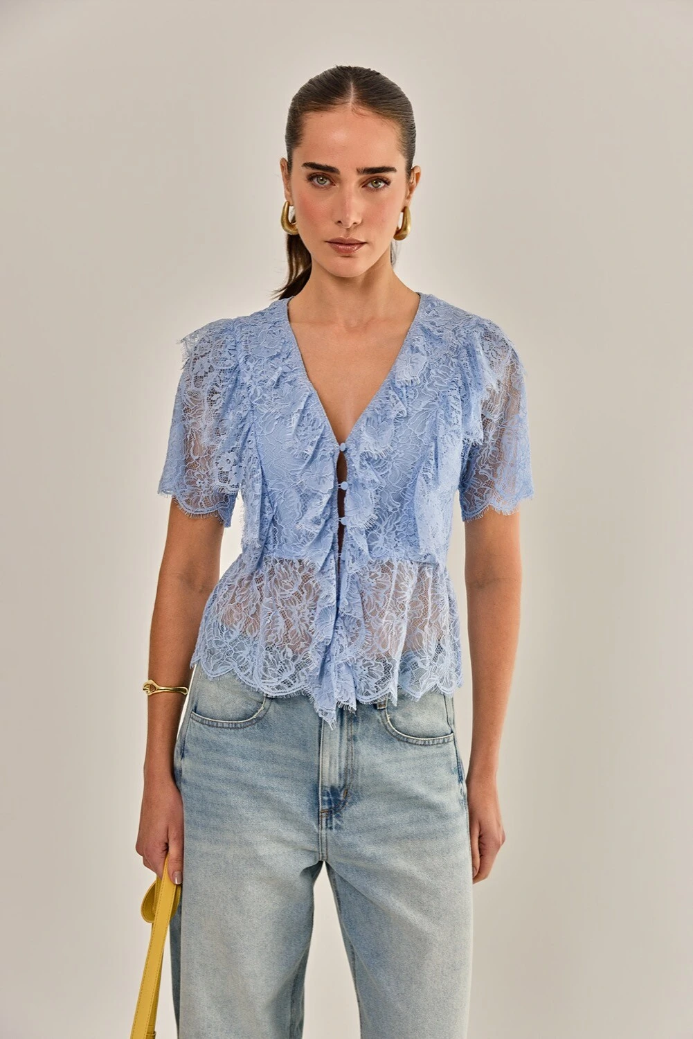 Foto Blusa Garden em Renda