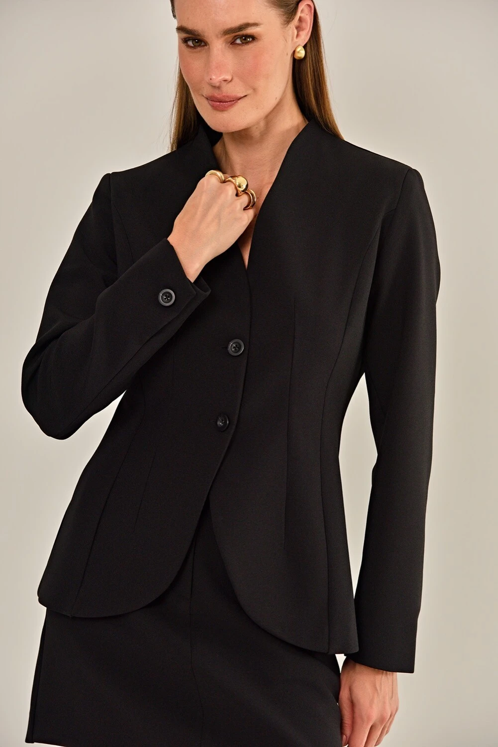 FotoBlazer Crystal Alfaiataria Preto
