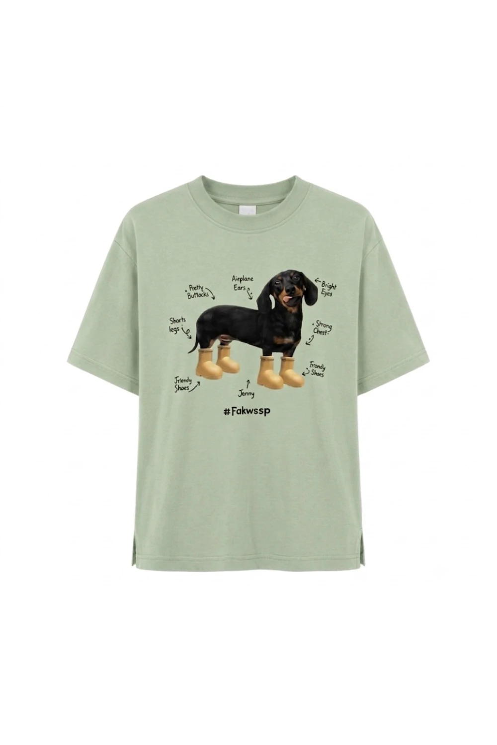 Foto Camiseta Dog Verde