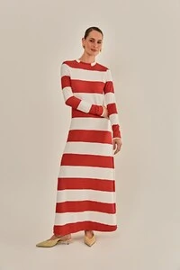 Vestido Drica Malha Canelada
