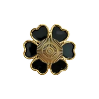 Broche Flor Resina