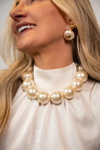 Colar Pérola Grande Presenza