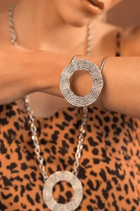 Bracelete Shine Prateado