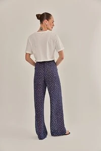 Calça Ivete Estampa Poá