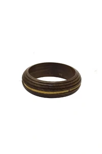 Pulseira Madeira Frizo Metal